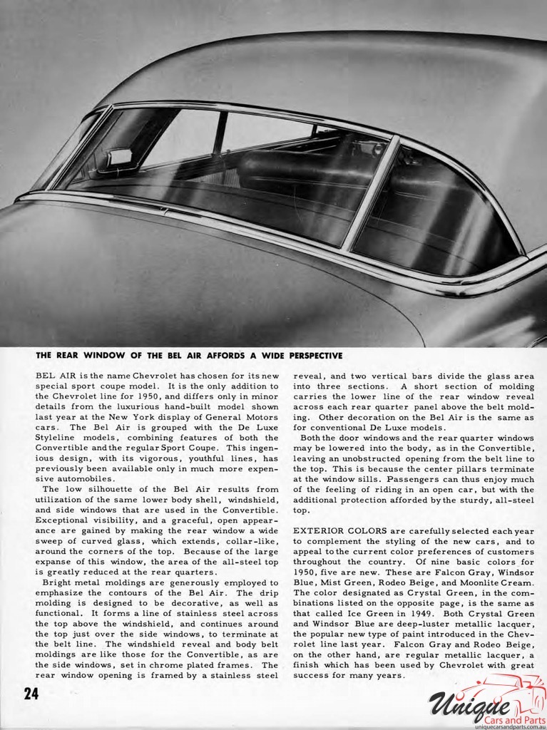 1950 Chevrolet Engineering Features Brochure Page 15